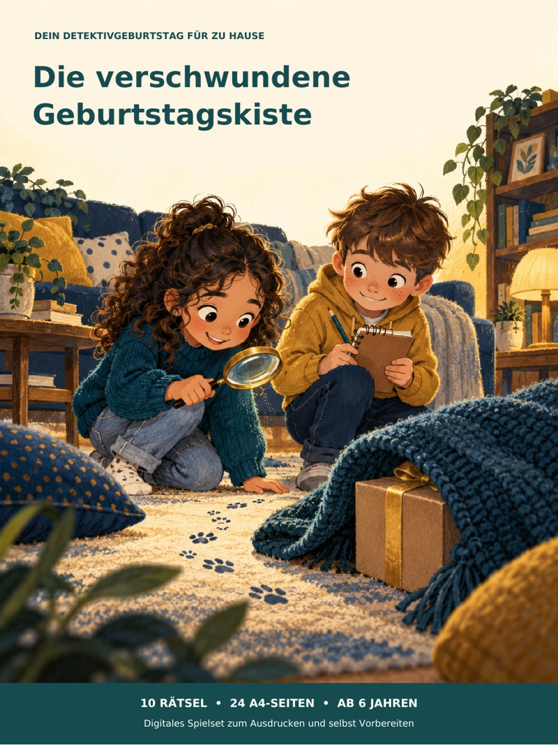 Cover: Die verschwundene Geburtstagskiste