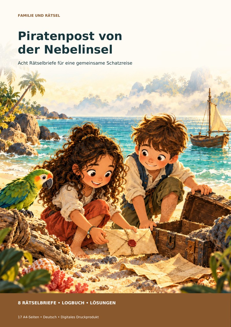 Cover: Piratenpost von der Nebelinsel