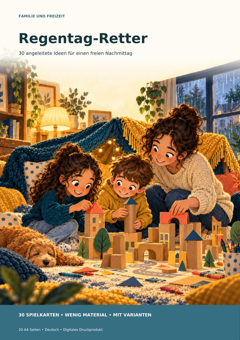 Cover: Regentag-Retter