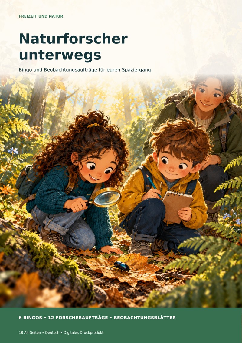 Cover: Naturforscher unterwegs