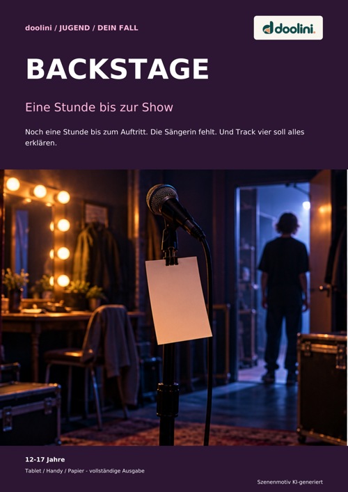 Cover: BACKSTAGE