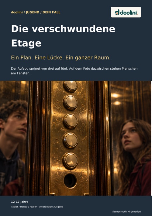 Cover: Die verschwundene Etage