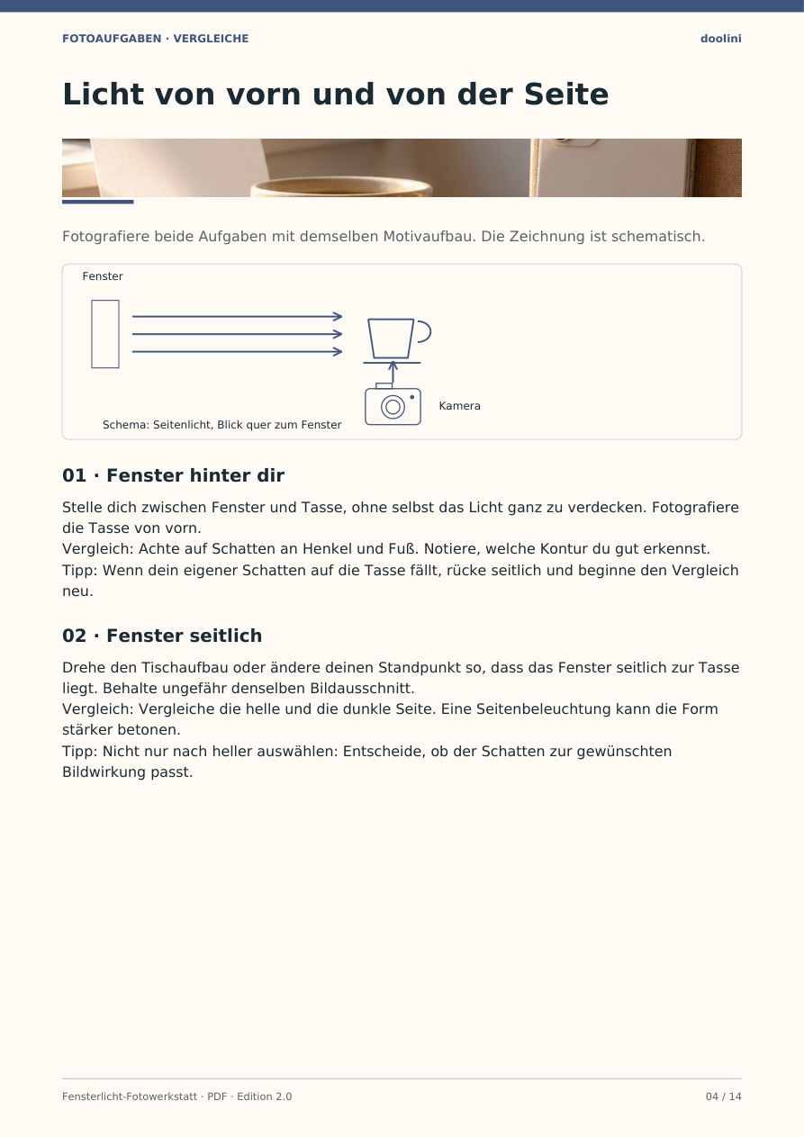 Echte Innenseite aus Fensterlicht-Fotowerkstatt